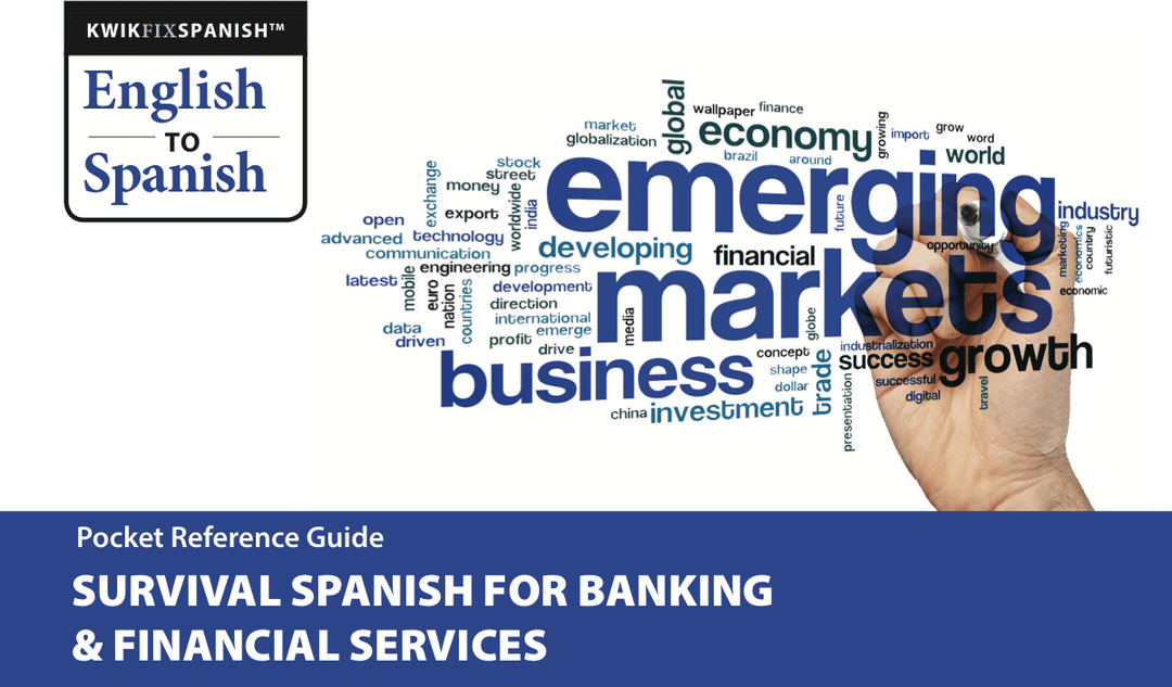 Banca española cubierta del folleto