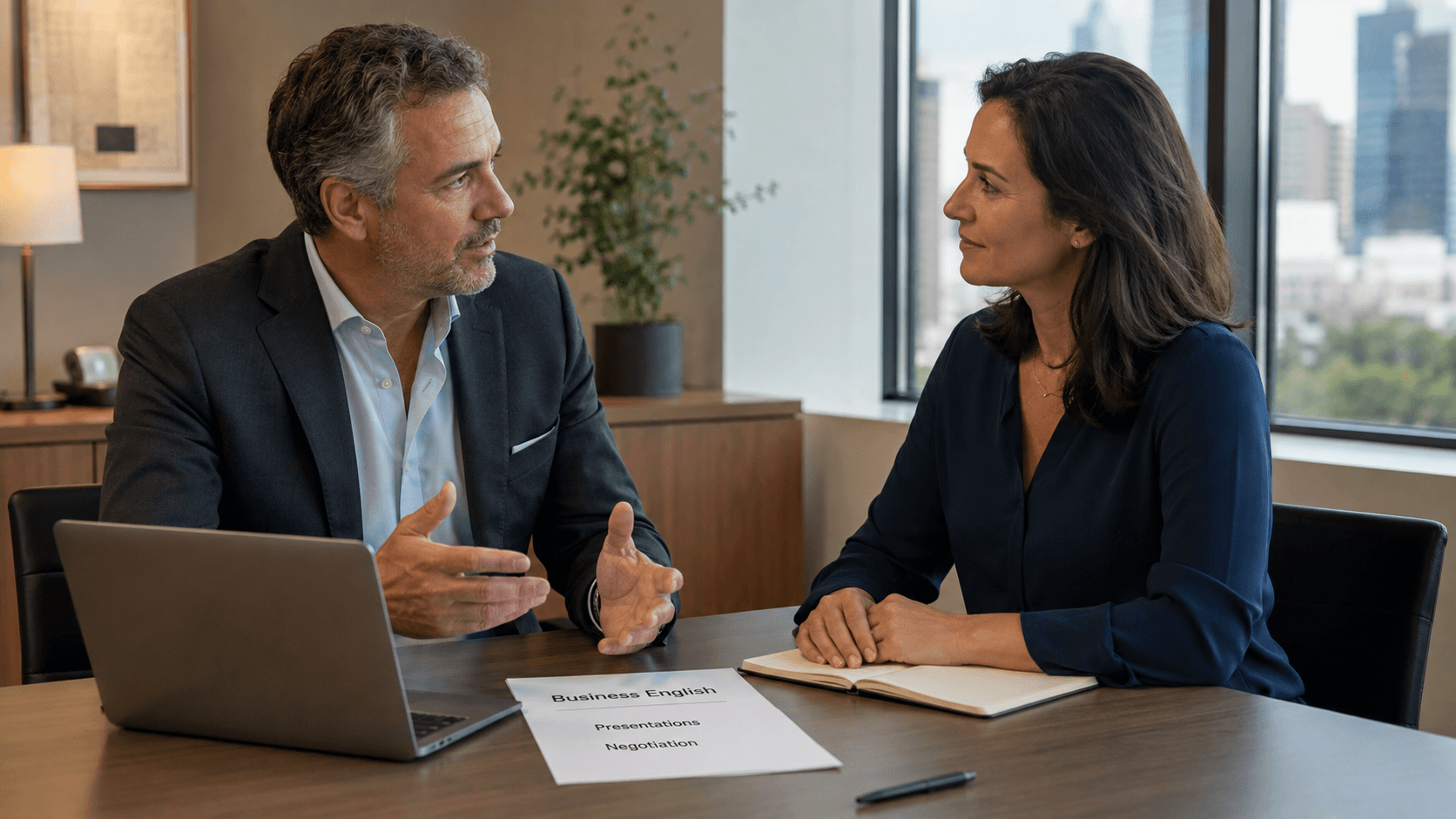 1-on-1 Executive Language Coaching